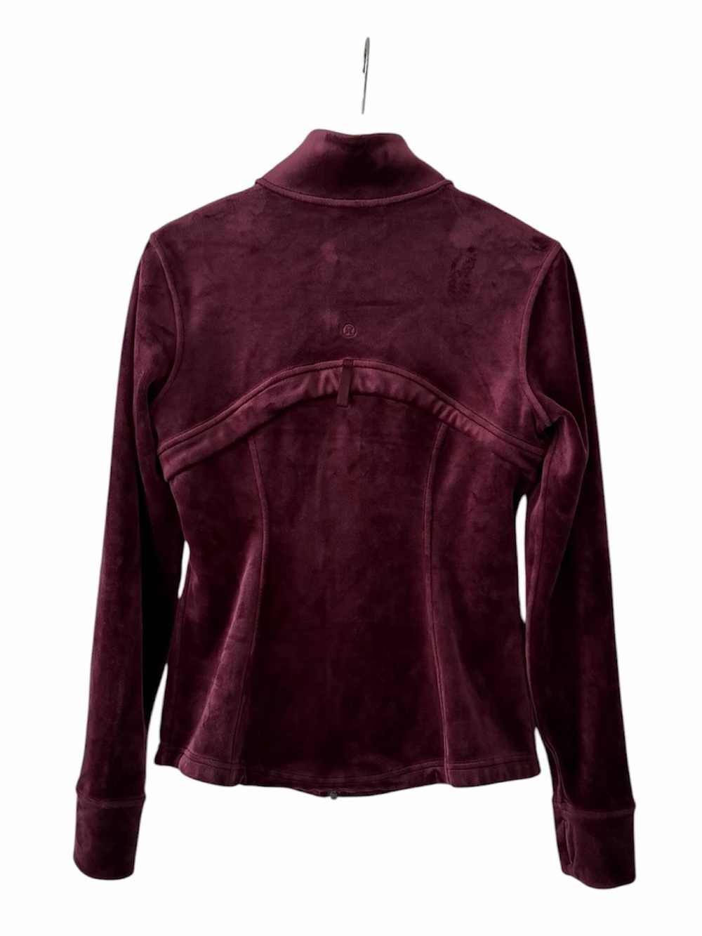 Lululemon Define Jacket Velvet in Garnet Size 10 - Picture 4 of 5
